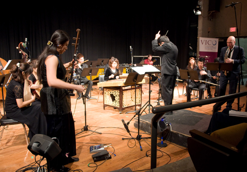 Lan Tung, Coat Cooke, with Little Giant Chinese Chamber Orchestra